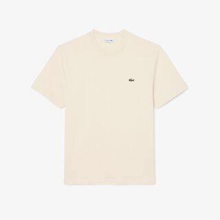 Lacoste T-shirt Coton Col Rond - Beige