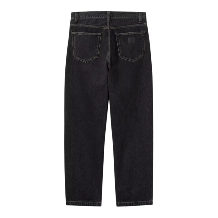 Carhartt WIP Aaron Pant - Black Stone Washed
