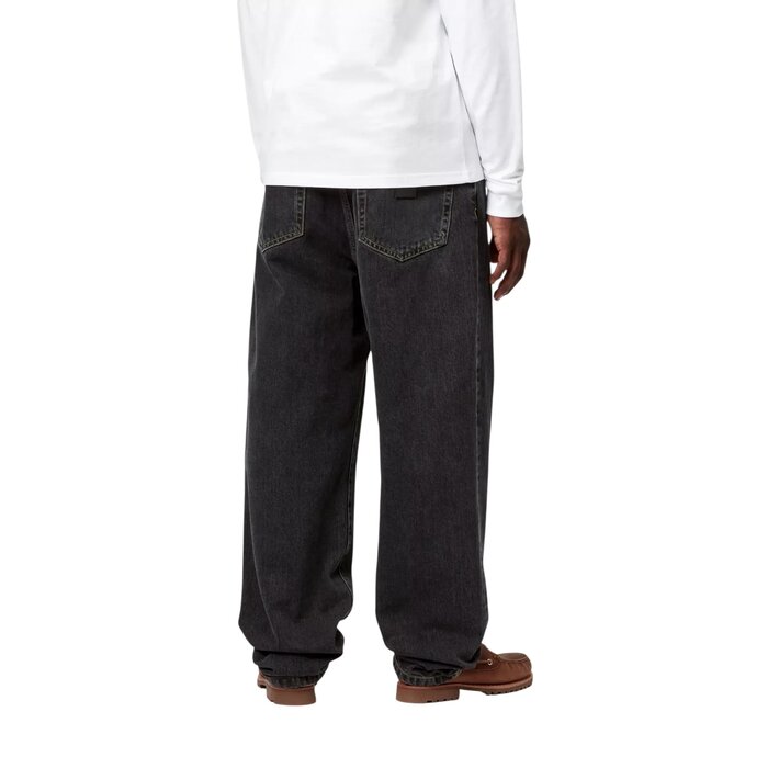 Carhartt WIP Aaron Pant - Black Stone Washed