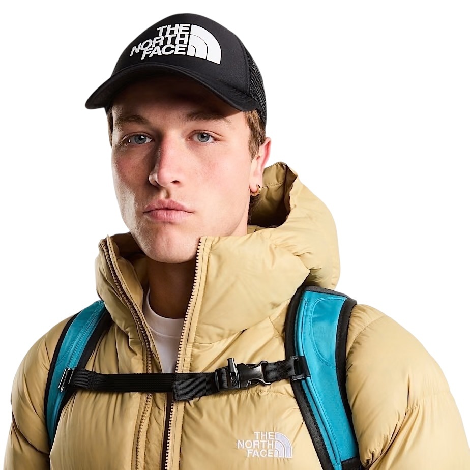 The North Face TNF Logo Trucker - TNF Black/TNF White