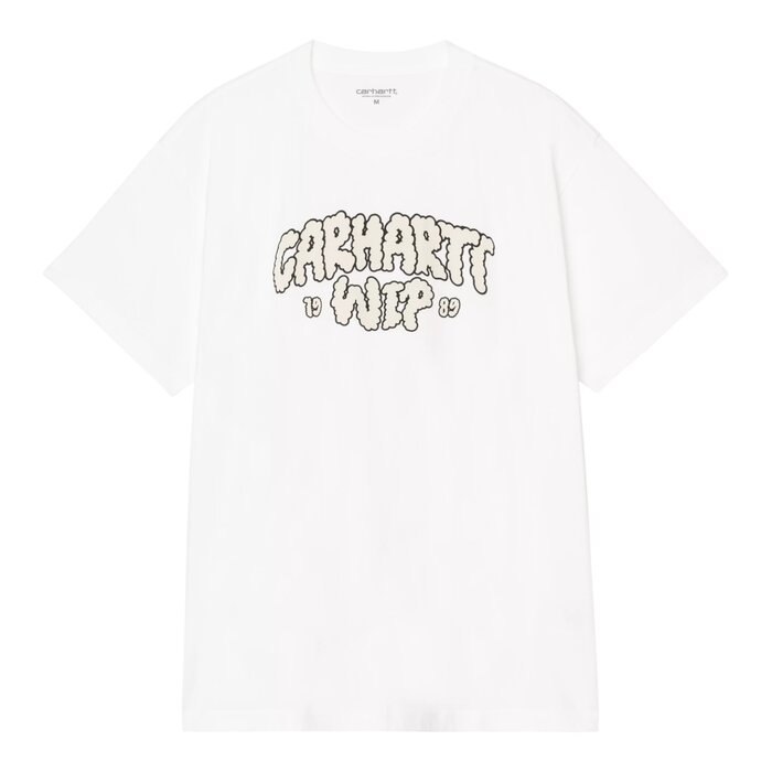 Carhartt WIP S/S Cloud Script T-Shirt - White