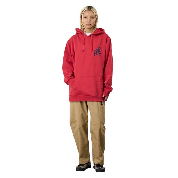 Gramicci Running Man Hooded Sweatshirt - Crimson Red