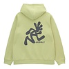 Running Man Hooded Sweatshirt - Lime