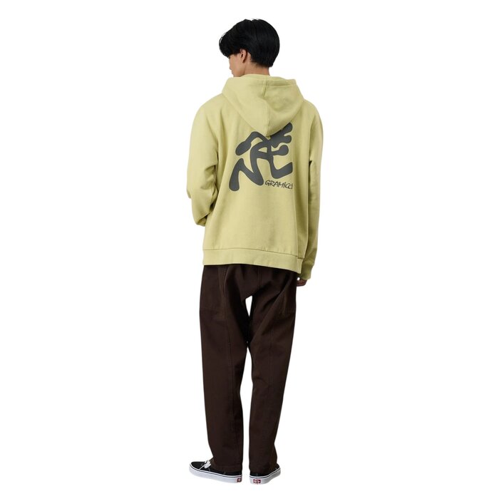 Gramicci Running Man Hooded Sweatshirt - Lime
