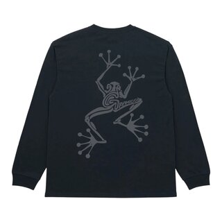 Gramicci Sticky Hands L/S Tee - Vintage Black