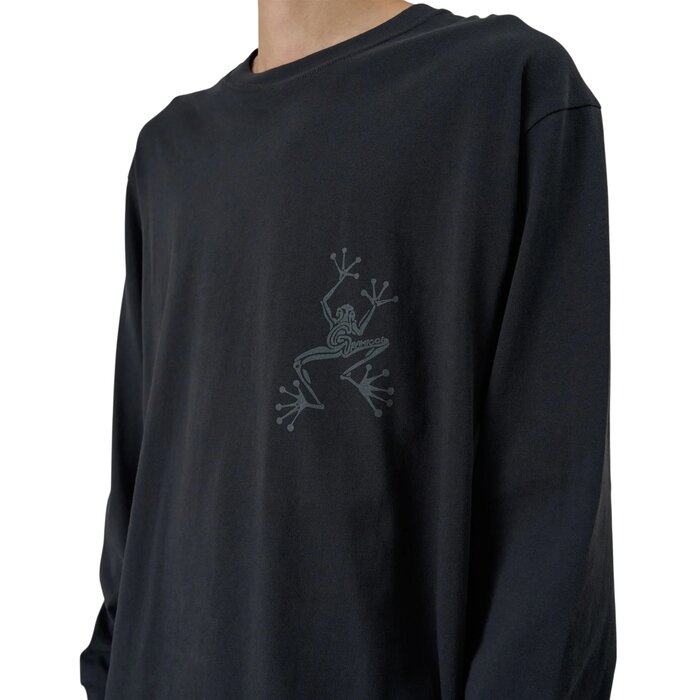 Gramicci Sticky Hands L/S Tee - Vintage Black