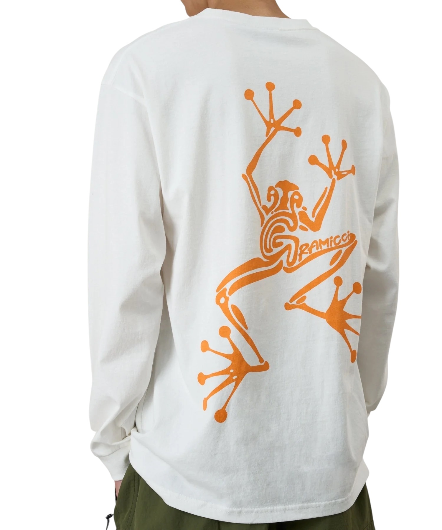 Gramicci Sticky Hands L/S Tee - White