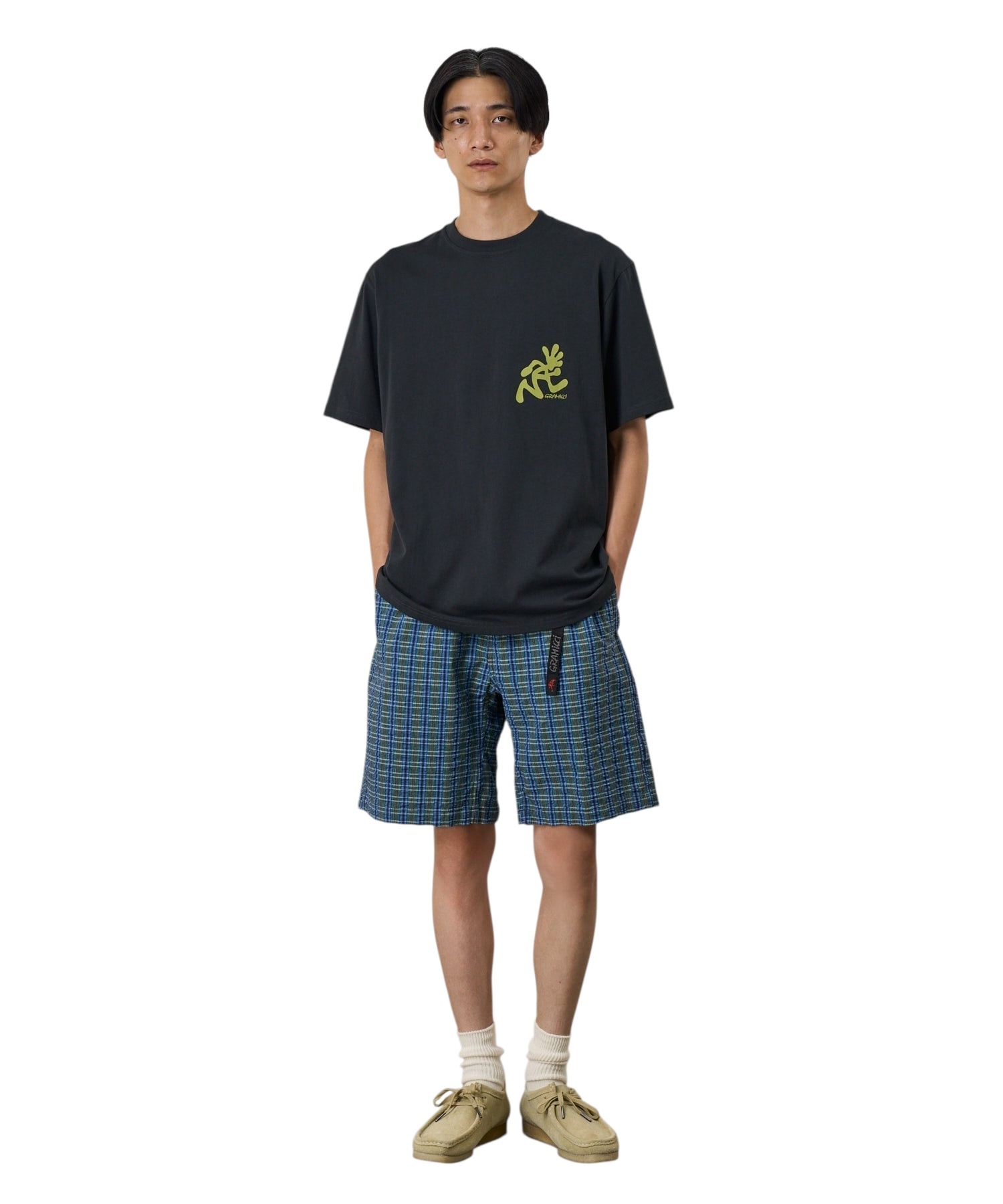 Gramicci Running Man Tee - Vintage Black