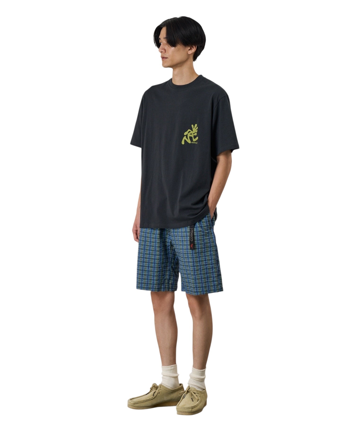 Gramicci Running Man Tee - Vintage Black