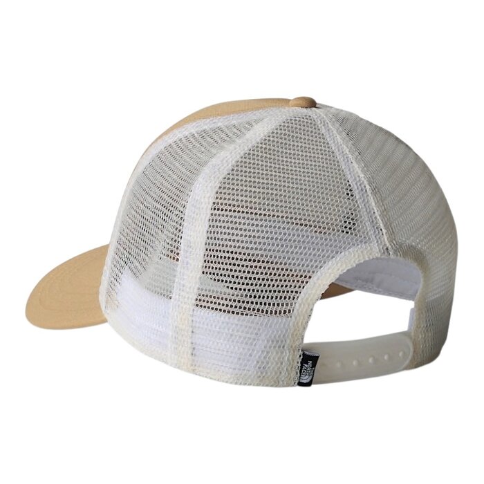 The North Face TNF Logo Trucker - Khaki Stone/TNF White