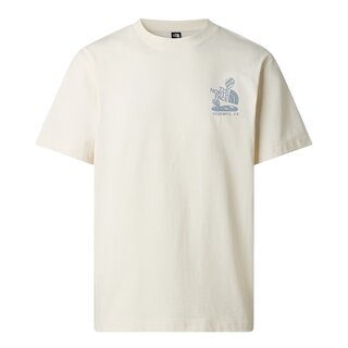 The North Face M Stones RX S/S Tee - Whihte Dune