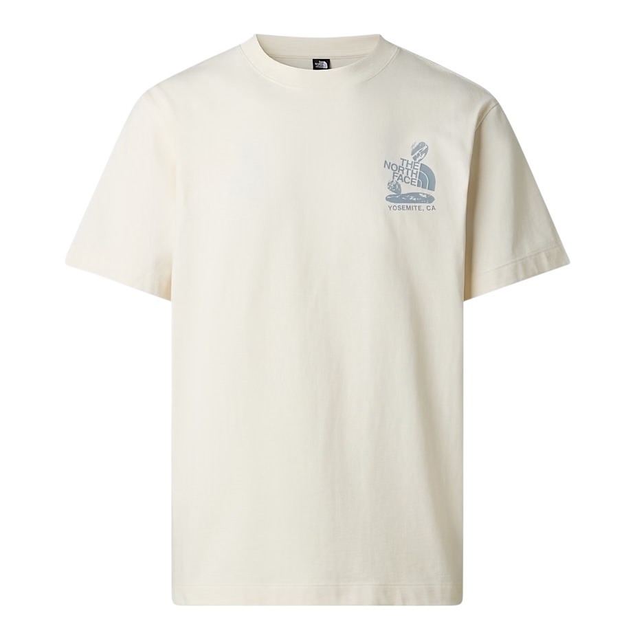 The North Face M Stones RX S/S Tee - Whihte Dune