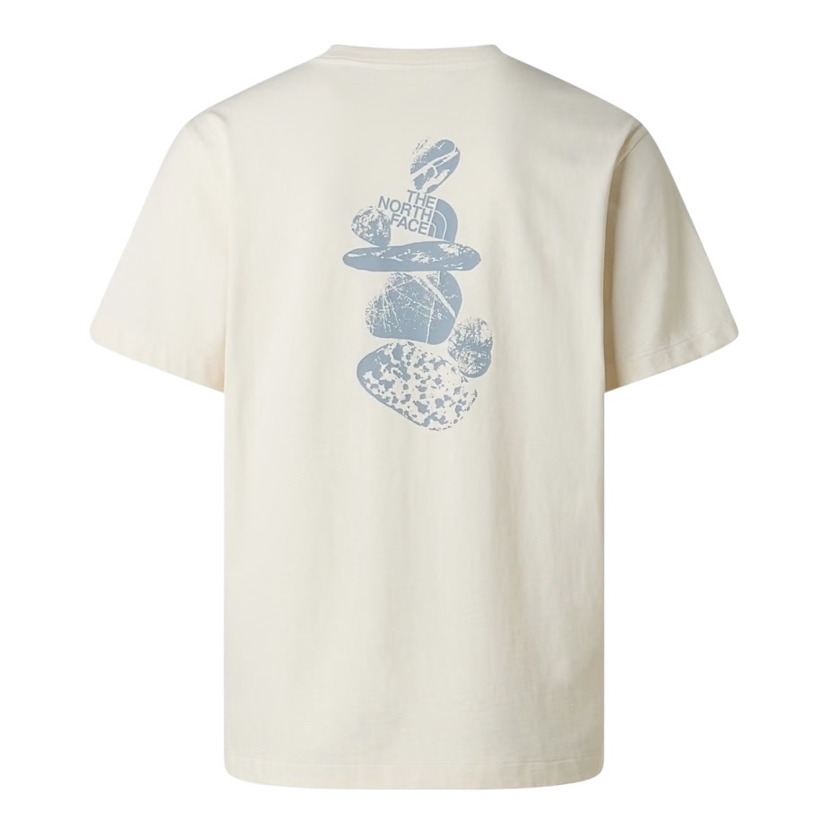The North Face M Stones RX S/S Tee - Whihte Dune