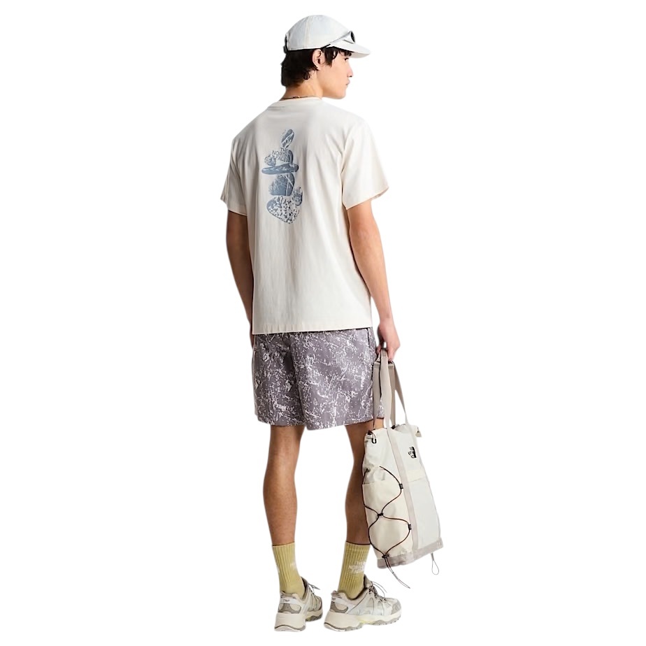 The North Face M Stones RX S/S Tee - Whihte Dune