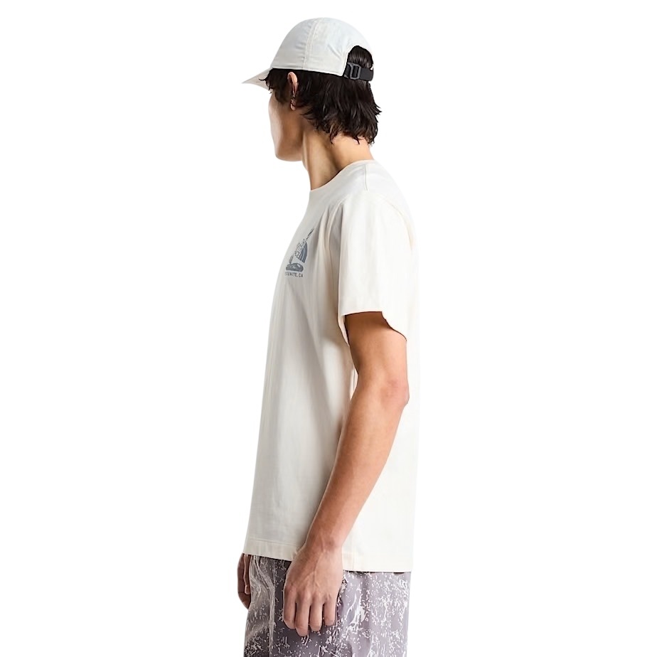 The North Face M Stones RX S/S Tee - Whihte Dune