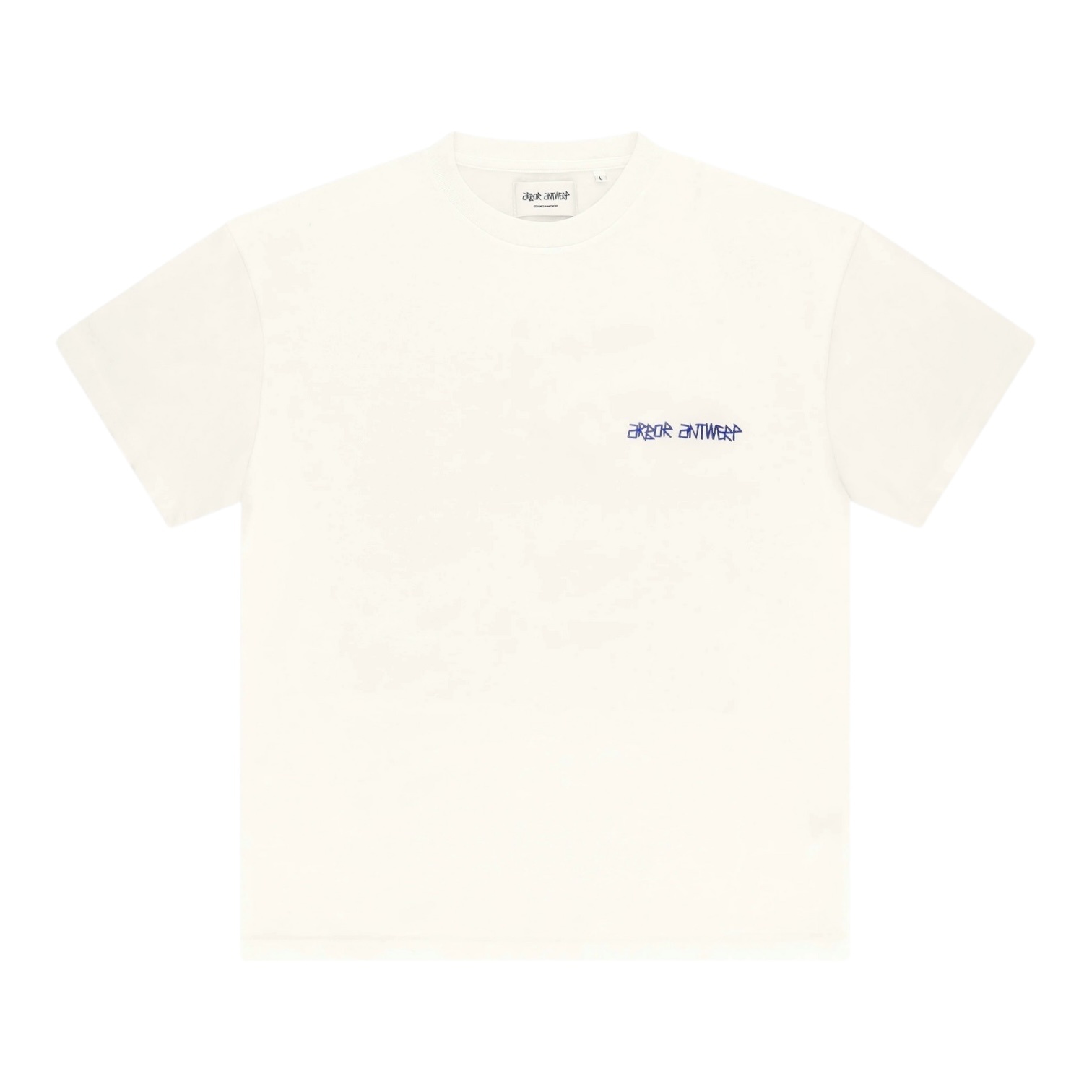 Arbor Antwerp Blue Triple Heart T-shirt - White