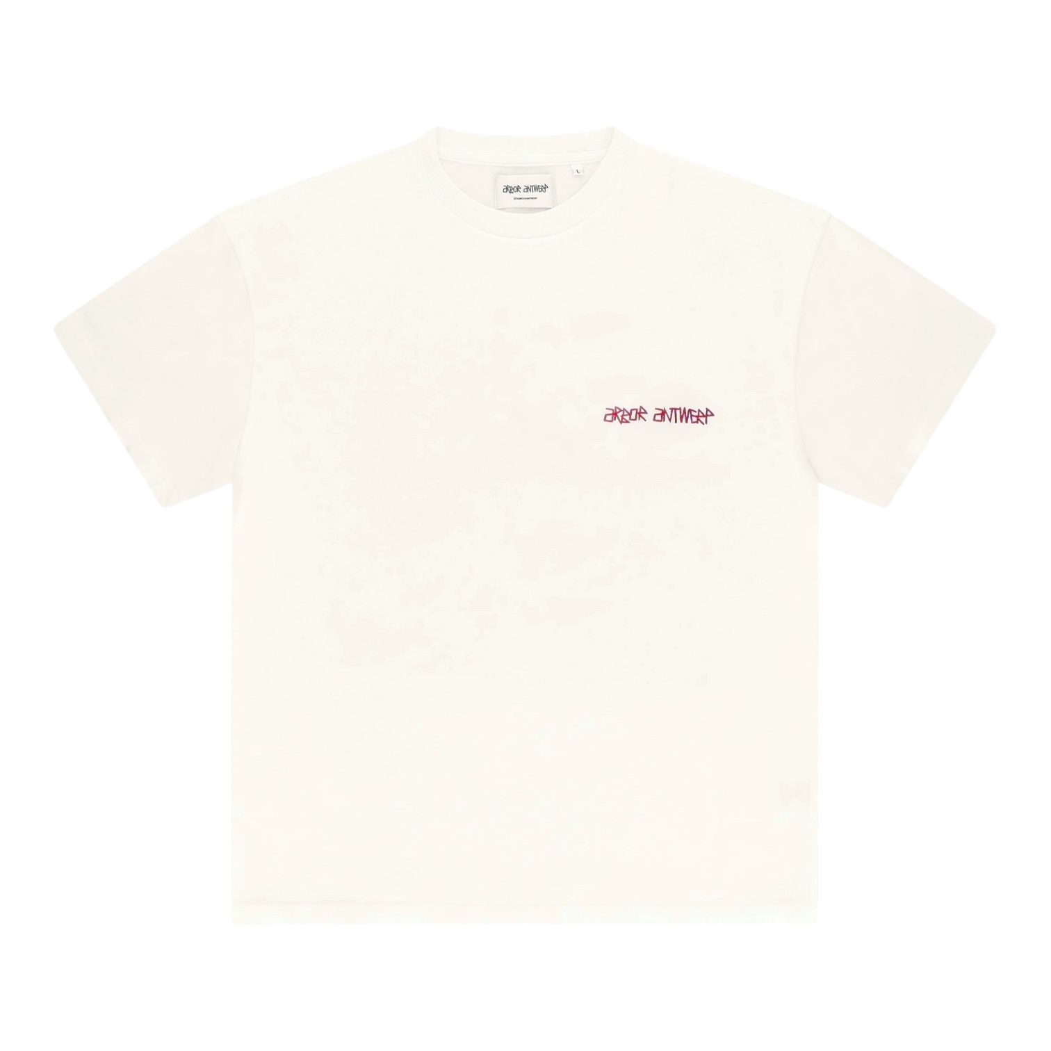 Arbor Antwerp Red Triple Heart T-shirt - White