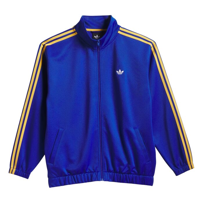 Adidas Skateboarding Firebird TK Jacket - Royal Blue/Preloved Yellow
