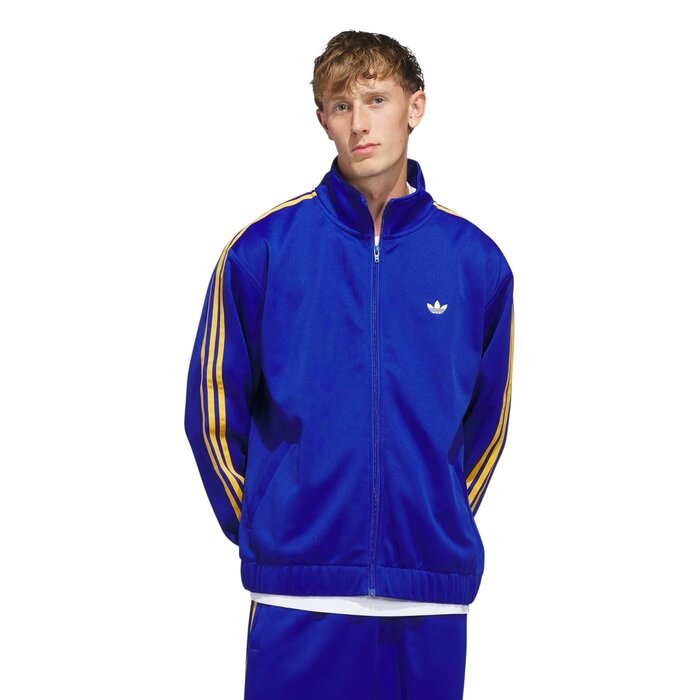 Adidas Skateboarding Firebird TK Jacket - Royal Blue/Preloved Yellow