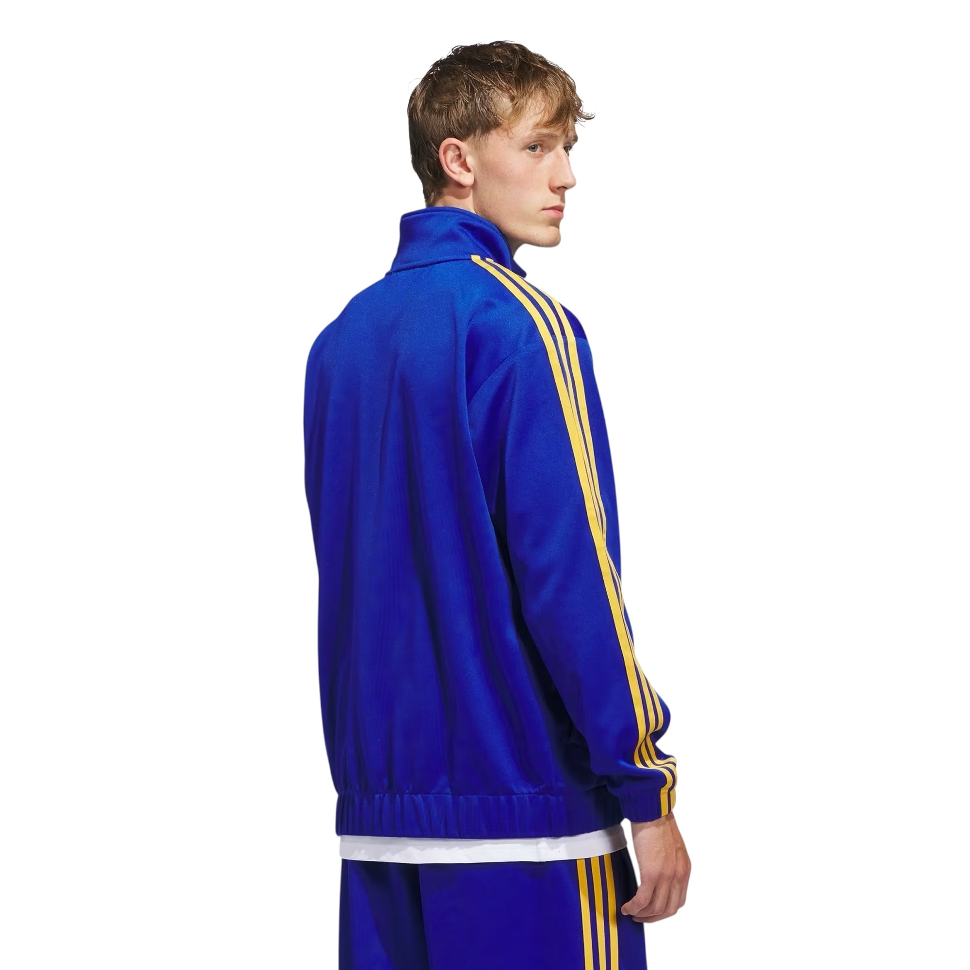 Adidas Skateboarding Firebird TK Jacket - Royal Blue/Preloved Yellow