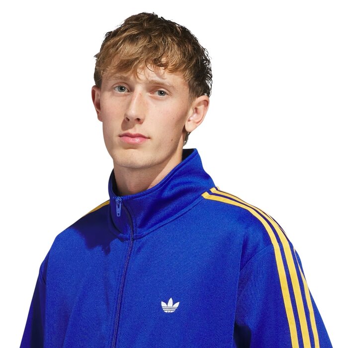 Adidas Skateboarding Firebird TK Jacket - Royal Blue/Preloved Yellow