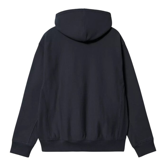 Carhartt WIP Hooded American  Script - Deep Night