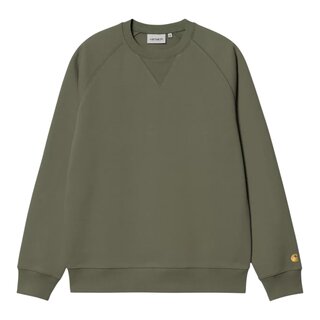 Carhartt WIP Chase Sweat - Leaf/Gold