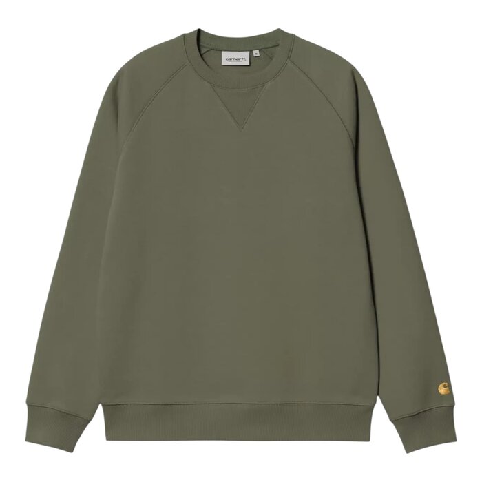Carhartt WIP Chase Sweat - Leaf/Gold