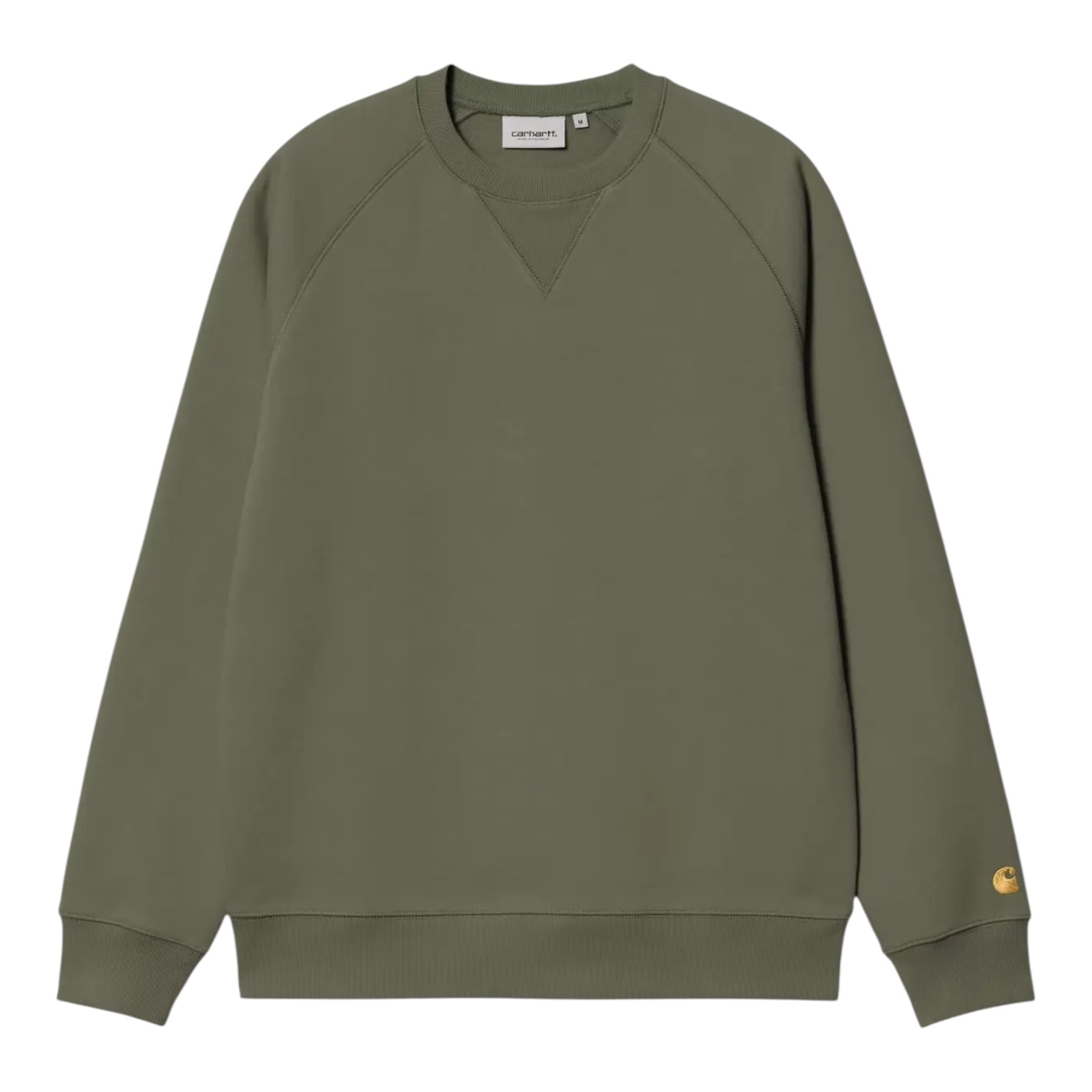 Carhartt WIP Chase Sweat - Leaf/Gold
