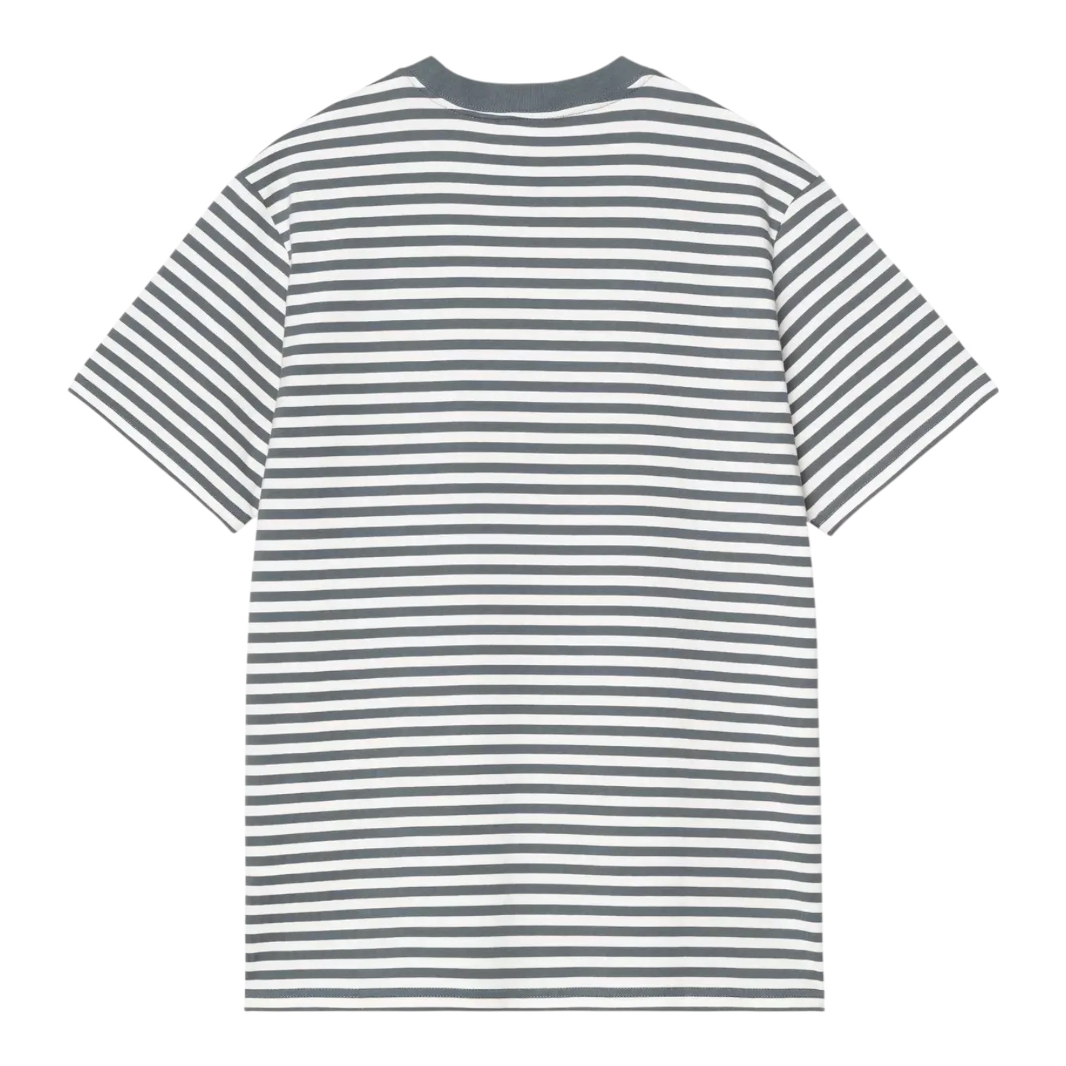 Carhartt WIP S/S Ezra Pocket T-Shirt - Ezra Stripe/Cozy Blue/Wax