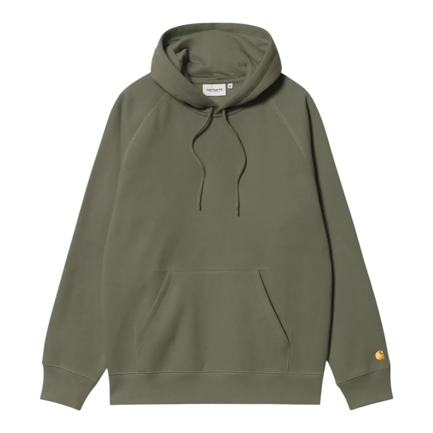 Carhartt WIP Hooded Chase Sweat - Leaf/Gold