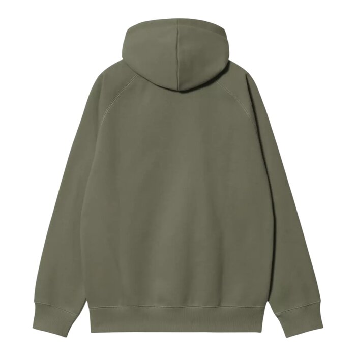 Carhartt WIP Hooded Chase Sweat - Leaf/Gold