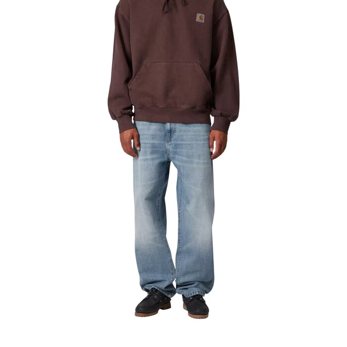 Carhartt WIP Aaron Pant - Blue (Burst Washed)