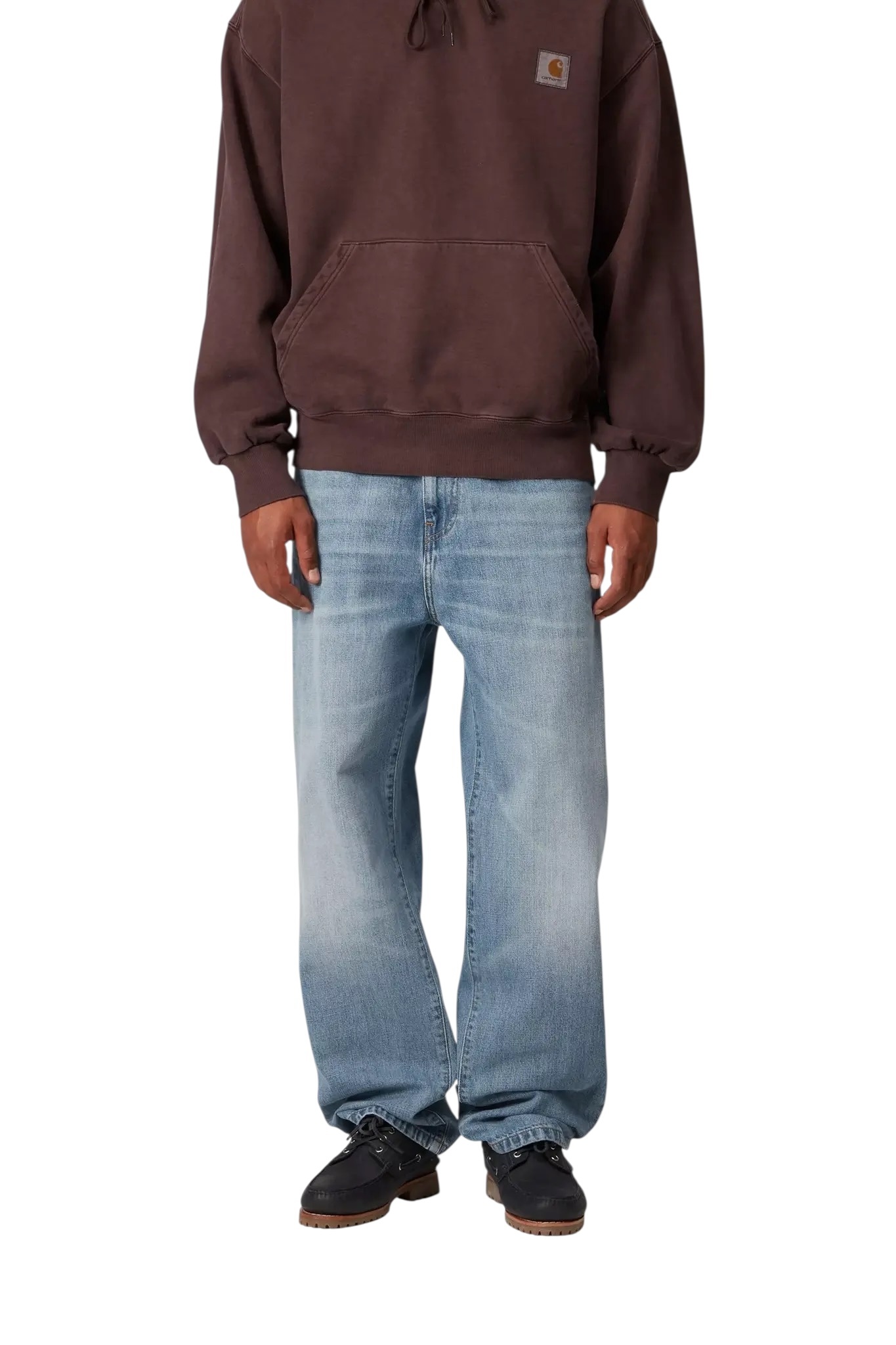 Carhartt WIP Aaron Pant - Blue (Burst Washed)