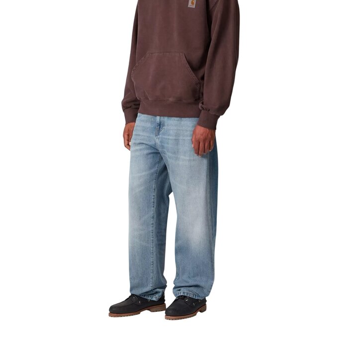 Carhartt WIP Aaron Pant - Blue (Burst Washed)