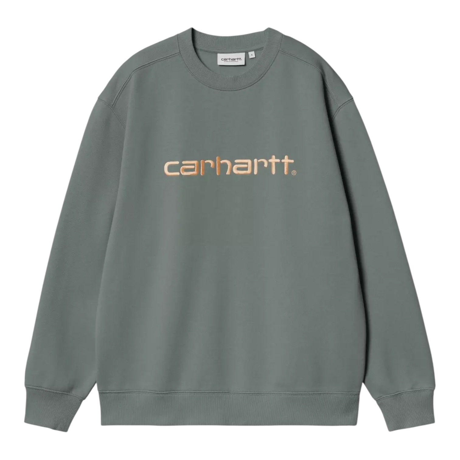 Carhartt WIP W' Carhartt Sweat - Velvet Green/Gentle Orange