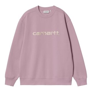 Carhartt WIP W' Carhartt Sweat - Gentle Pink/Cinnerus