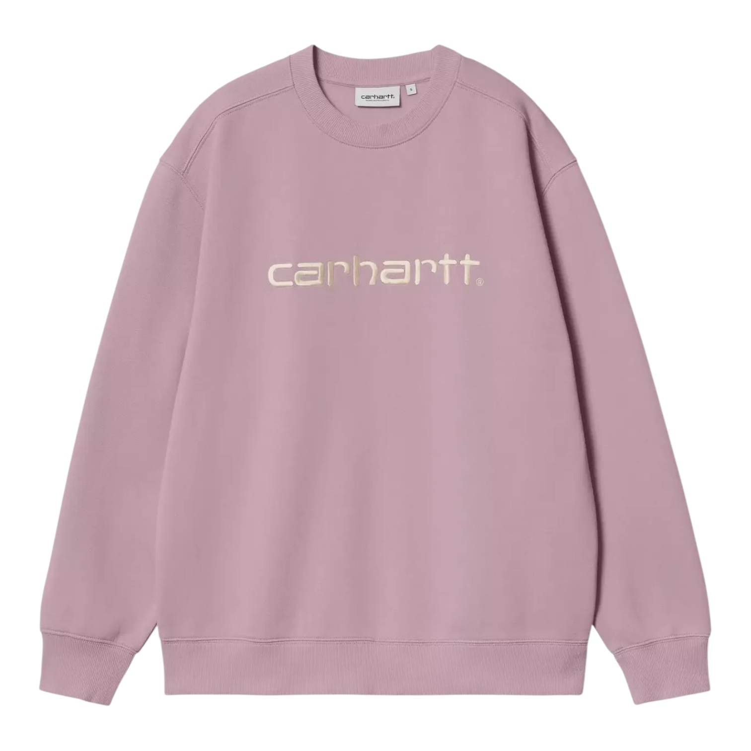 Carhartt WIP W' Carhartt Sweat - Gentle Pink/Cinnerus