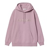 W' Hooded Carhartt Sweat - Gentle Pink/Cinnerus