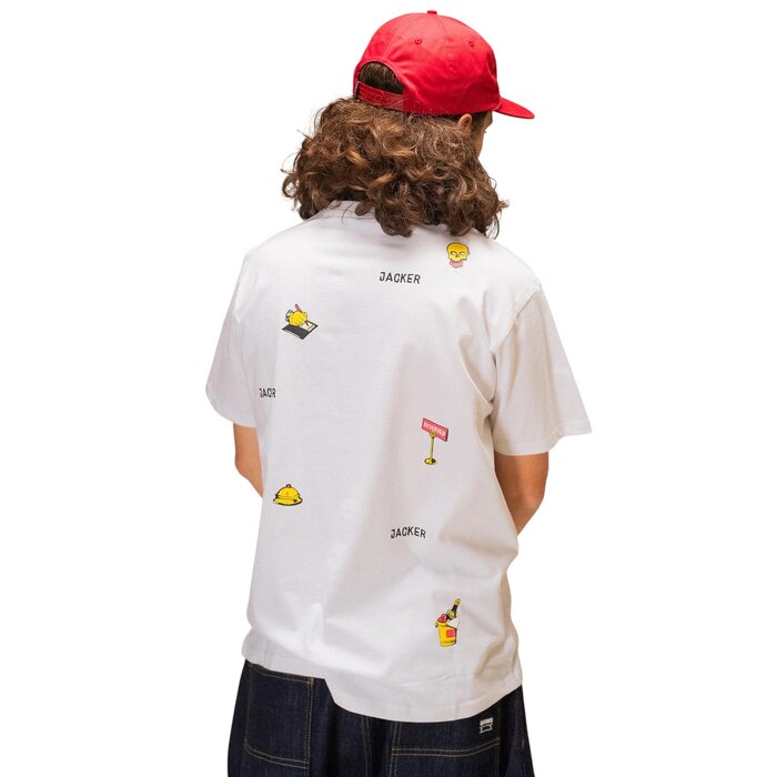 Jacker Deal T-shirt - White