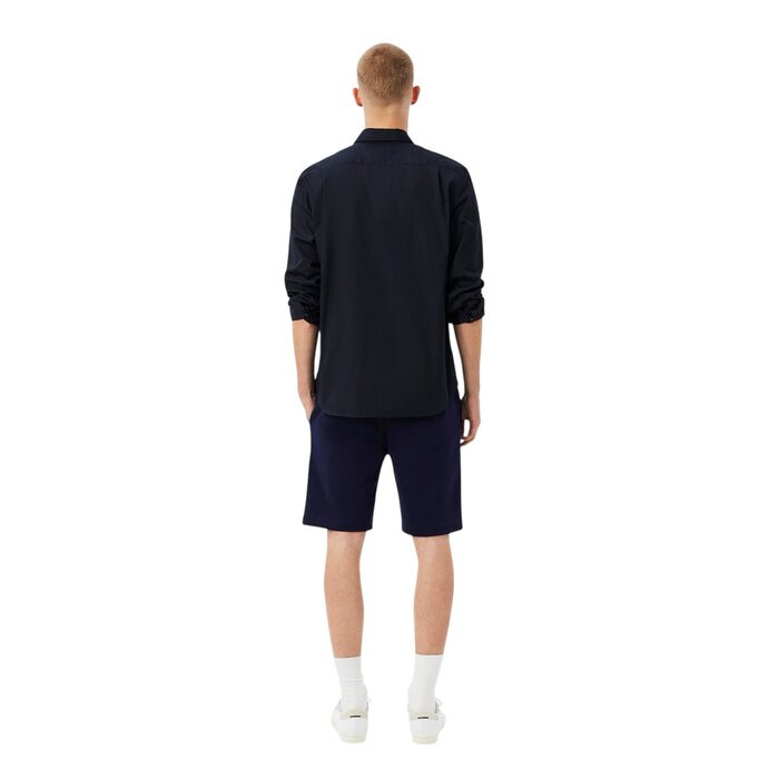 Lacoste Short Regular Fit Molleton - Bleu Marine