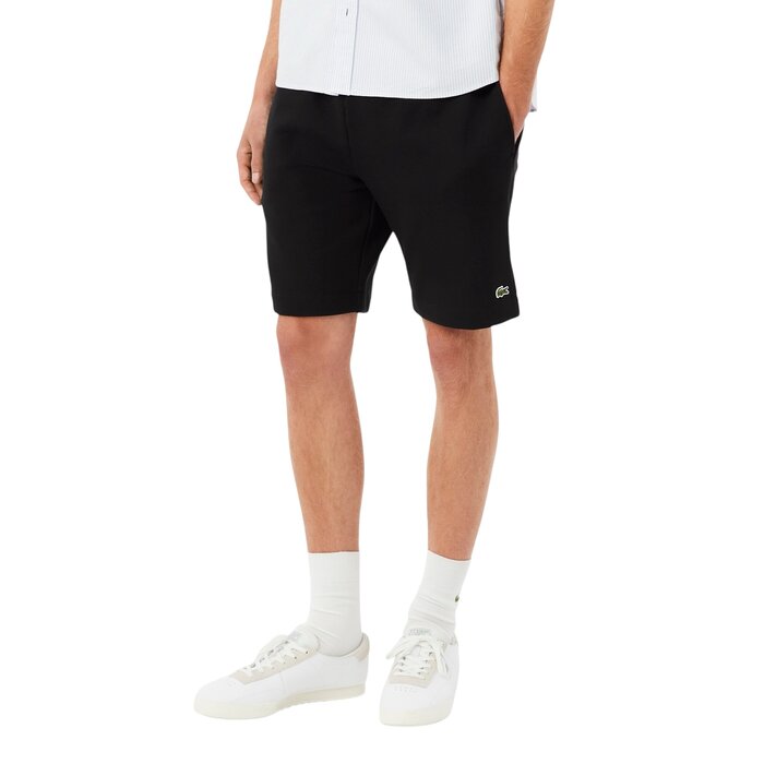 Lacoste Short Regular Fit Molleton - Noir