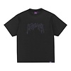 Skeleton Garment Dyed T-shirt - Black