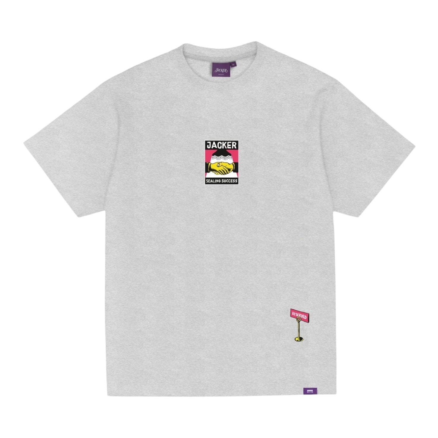 Jacker Deal T-shirt - Heather Grey