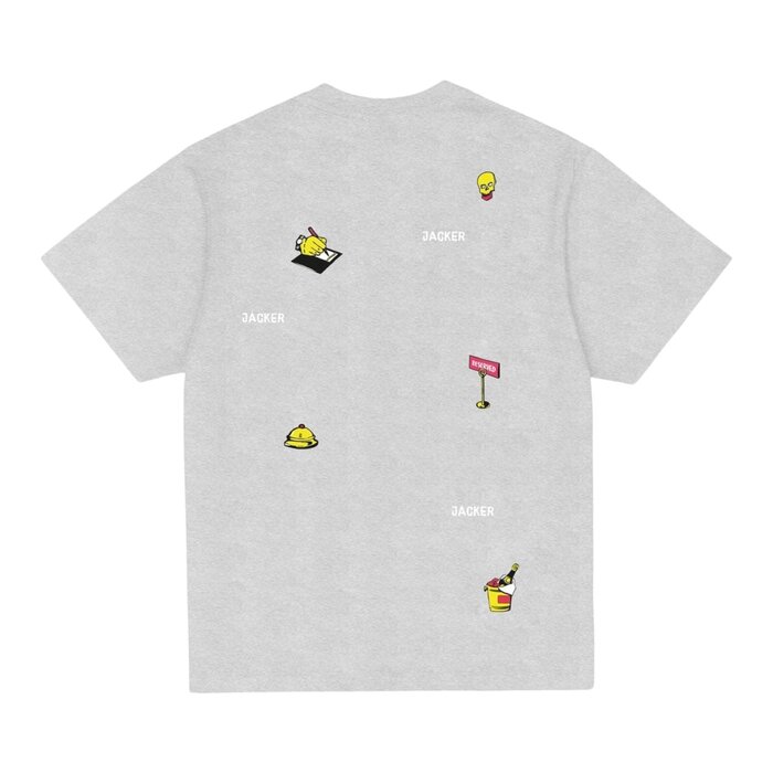 Jacker Deal T-shirt - Heather Grey