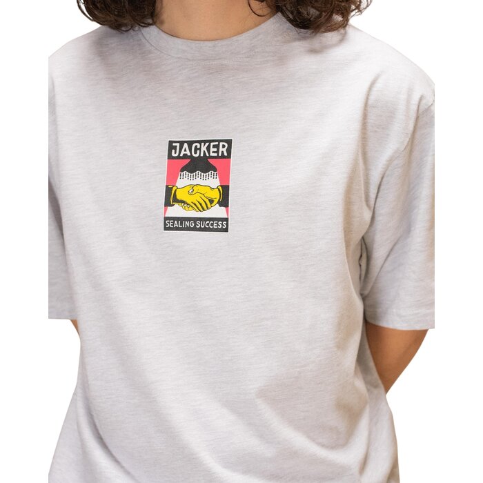 Jacker Deal T-shirt - Heather Grey