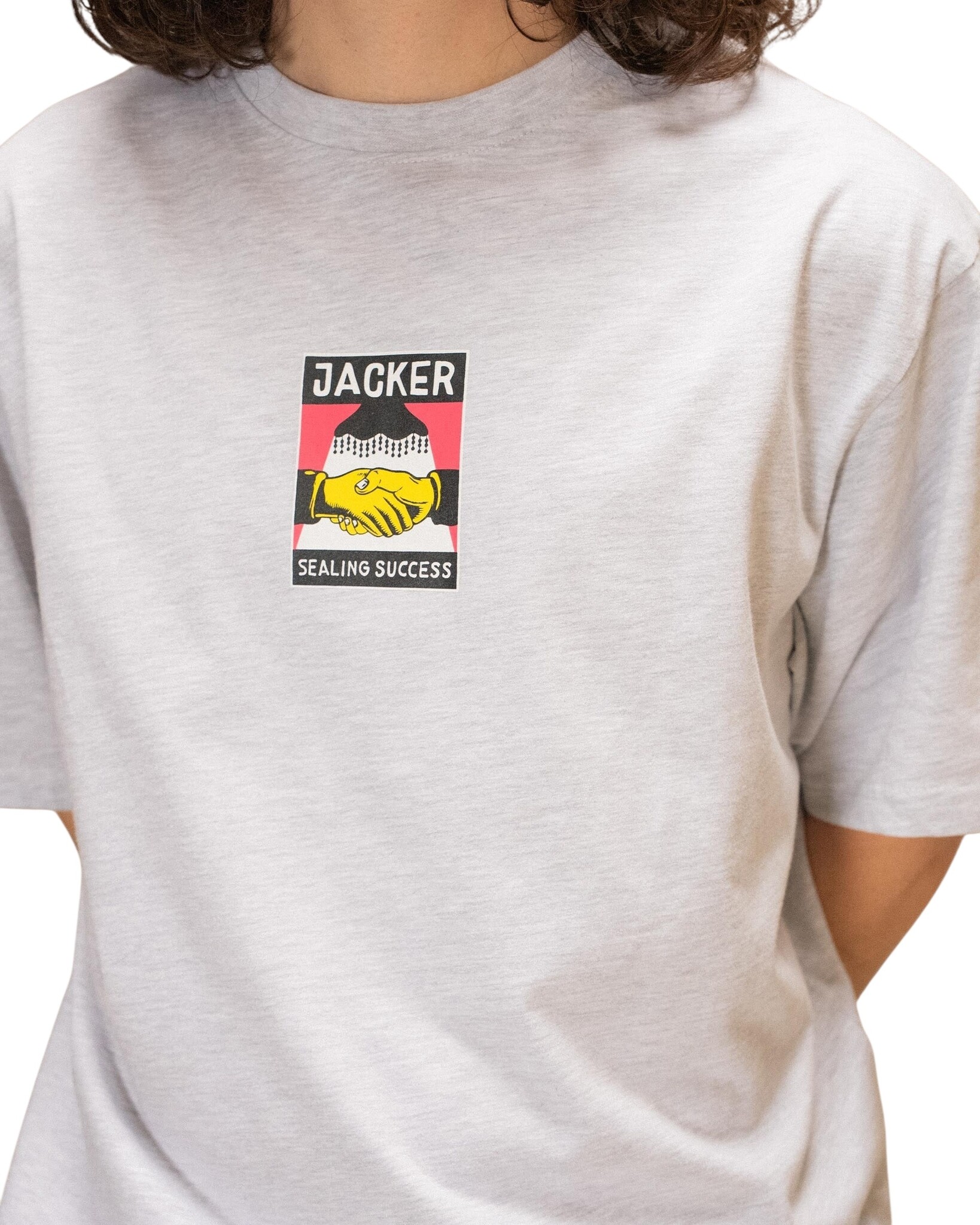 Jacker Deal T-shirt - Heather Grey