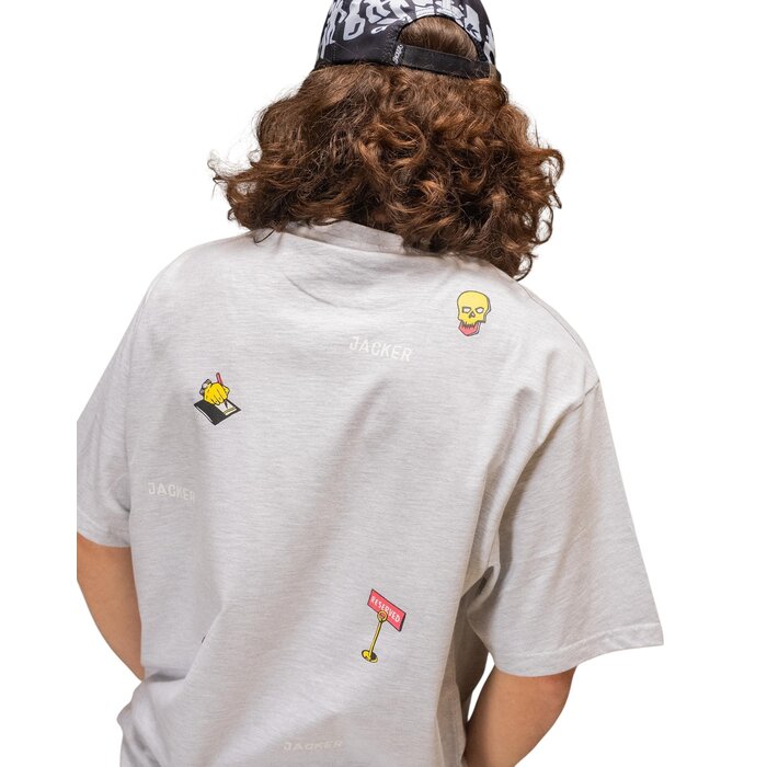 Jacker Deal T-shirt - Heather Grey