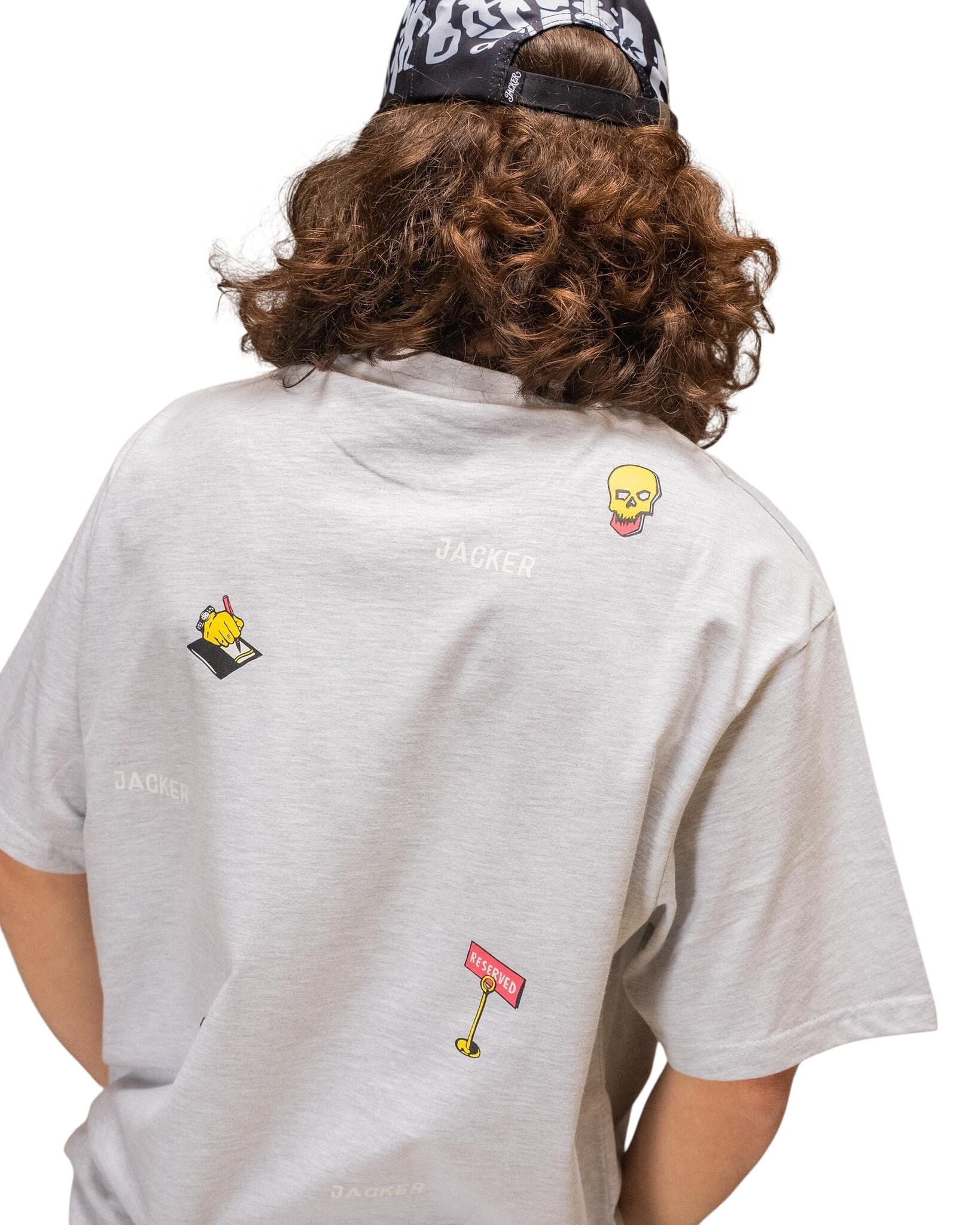 Jacker Deal T-shirt - Heather Grey