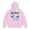 Jacker Mighty Blue Hoodie - Pink